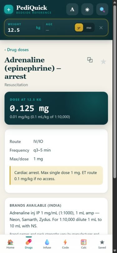 Pre-release calculated medicine dose
